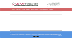 Desktop Screenshot of gestoriaperez.com